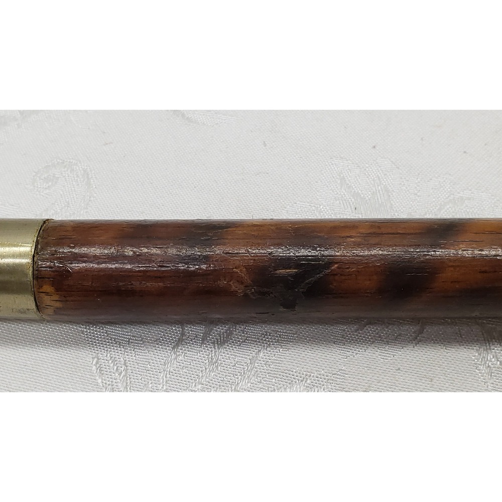 Vtg Antique Antler Stag Handle Knobby Walking Stick Cane Old 33.5 Black Forest - Picture 6 of 8